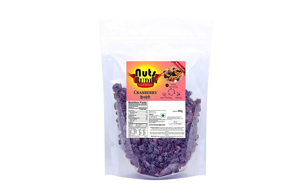 Nuts Buddy Cranberry    Pack  400 grams